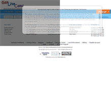 Tablet Screenshot of gay-live-cams.com